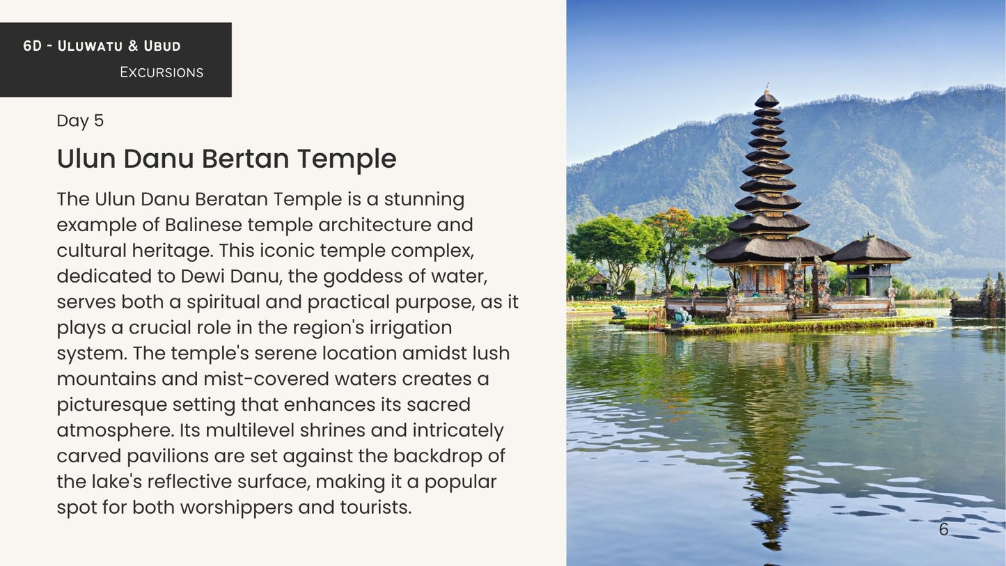 Explore Bali with @Wonderful_Places & @travelingwithsue - Reservation Deposit